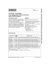 DataSheet 74LVT244 pdf